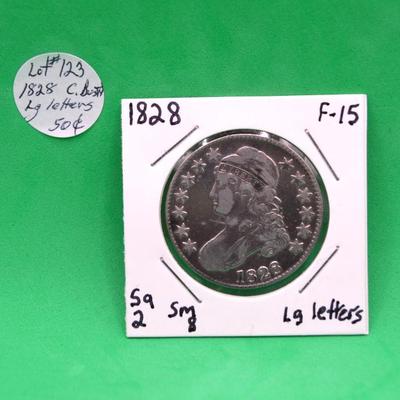 Sale Photo Thumbnail #280: 1828 Capped Bust Half Dollar 