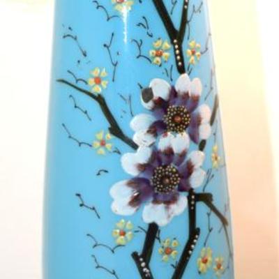 Bristol Blue Glass Vase 