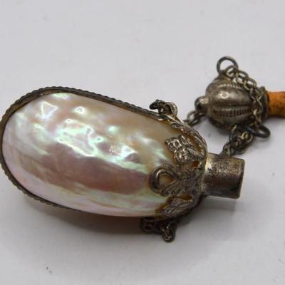 Mother Of Pearl Perfume Bottle 