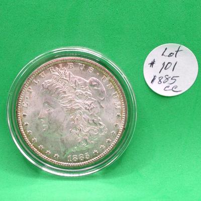 Sale Photo Thumbnail #236: 1885 Carson City Morgan Dollar