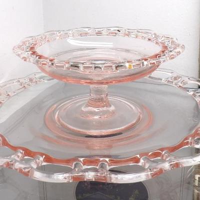 Pink Depression Glass 