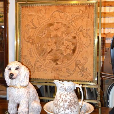 Brass Fireplace Screen 