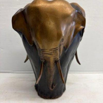 8152 • pierre jules mêne “elephants on vase” bronze sculpture