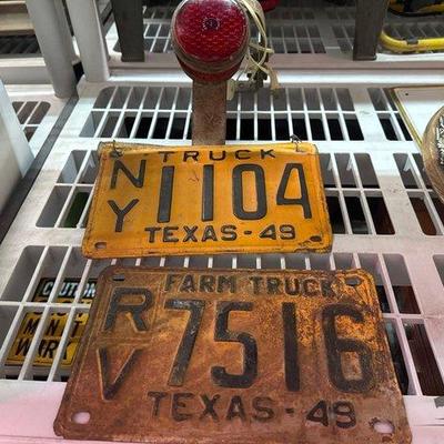 Sale Photo Thumbnail #182: 2304 • 2 farm truck license plates