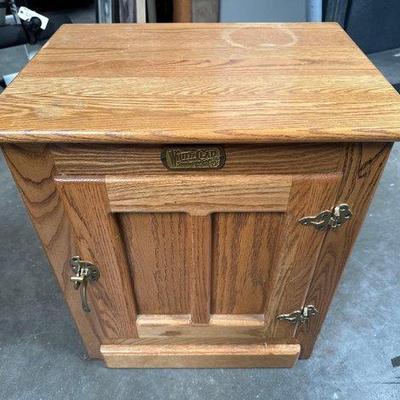 2506 • white clad bedside table