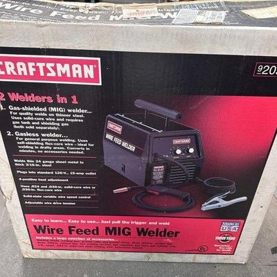 Sale Photo Thumbnail #156: 2252 • craftsman wire feed mig welder