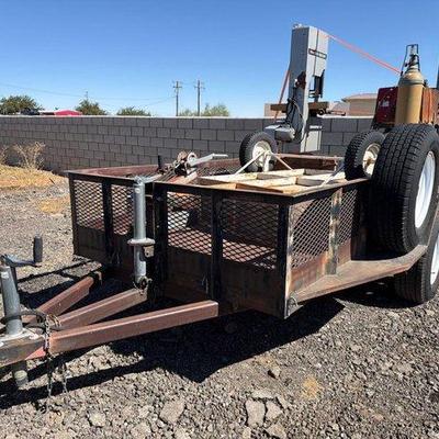 Sale Photo Thumbnail #5: 110 • 2001 utility trailer