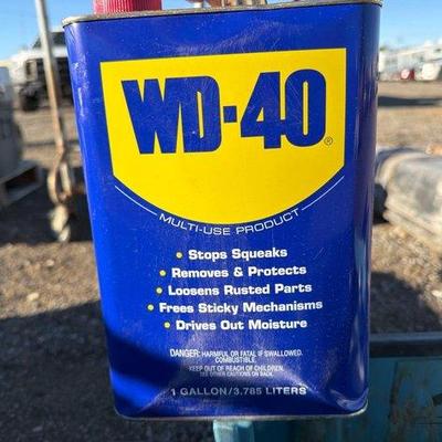83028 • wd 40 gallon and cleaning chemicals