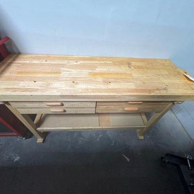 Sale Photo Thumbnail #76: 2052 • wood workbench