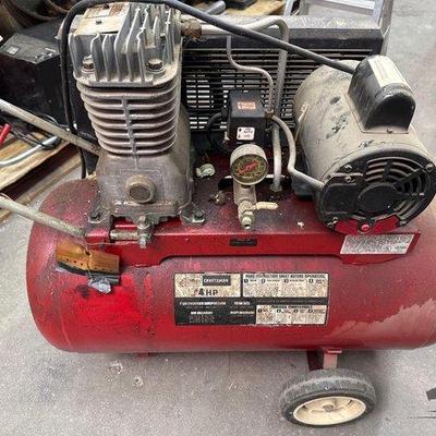 Sale Photo Thumbnail #157: 2254 • craftsman 4hp air compressor