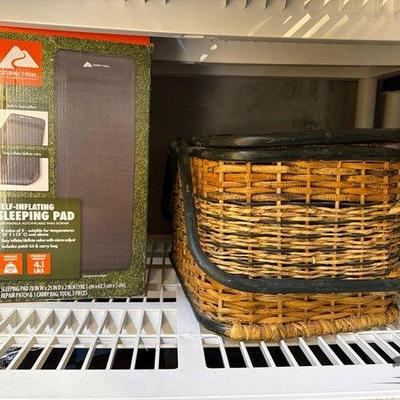 2806 • ozark trail sleepingpad and basket