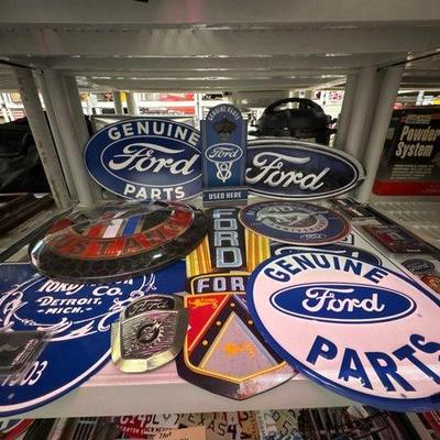 Sale Photo Thumbnail #166: 2272 • ford sign collection