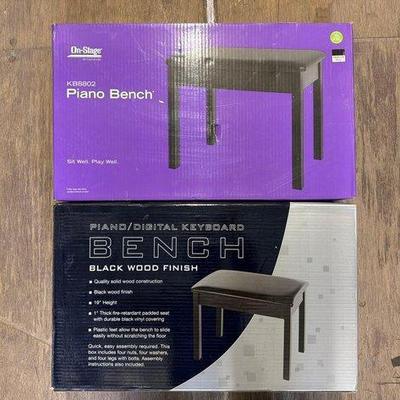 8090 • 2 piano benches