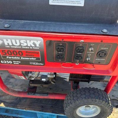 81022 • husky 5000 portable generator