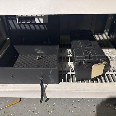 2860 • sentrysafe 12” x 10” safe, and ammo can