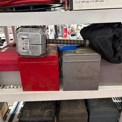 2116 • 3 tool boxes, tool bag, 2 craftsman cases
