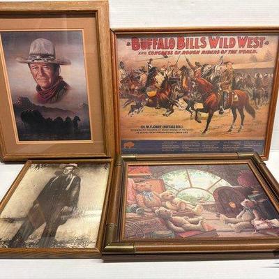 8156 • 4 framed artworks