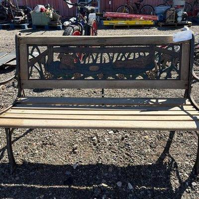 84010 • butler collection wooden bench