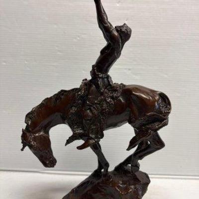 8130 • buck mccain “prayer to the healing spirit” bronze statue