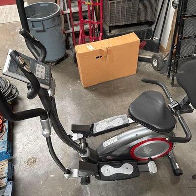 2504 • body power trio trainer exercises bike