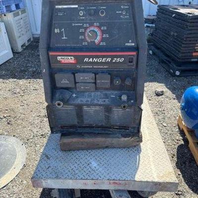 81040 • lincoln electric ranger 250, with cart
