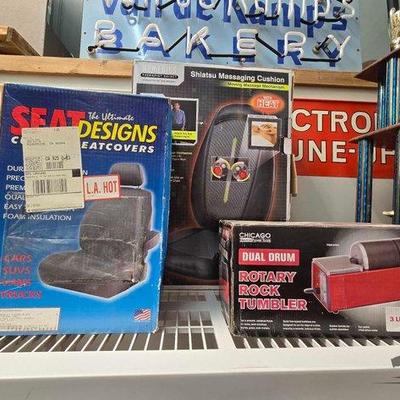 Sale Photo Thumbnail #56: 2012 • shiatsu massaging cushion, seat covers & more