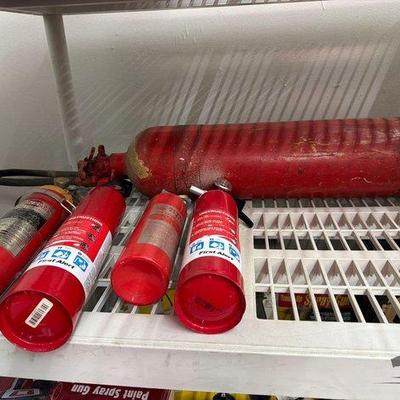 Sale Photo Thumbnail #225: 2394 • 5 fire extinguishers