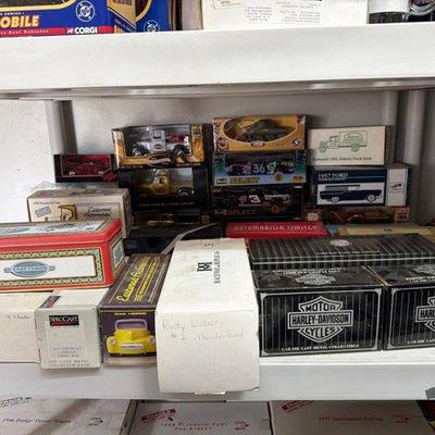 2324 • model cars and coin banks