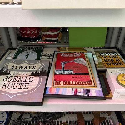 Sale Photo Thumbnail #177: 2294 • wall art and sign collection