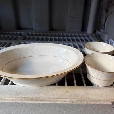 8048 • noritake china bowl and cups