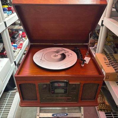 Sale Photo Thumbnail #184: 2308 • crosley all in one radio and record player