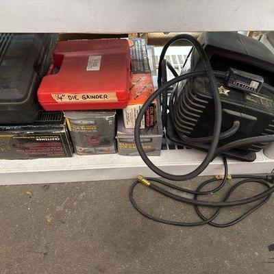 2100 • craftsman 1:4” die grinder with 7 carbide bits