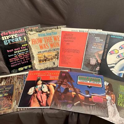 Herb Alpert, Jackie Gleason, and Film Soundtracks Vinyls 