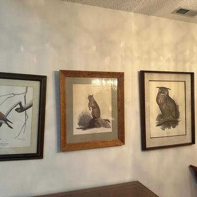 Wildlife Print Gallery Wall