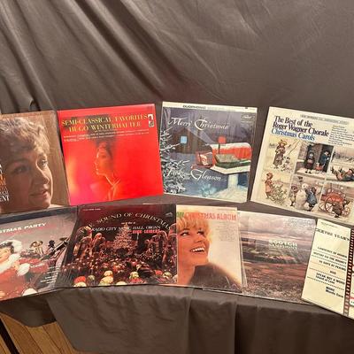 Christmas, Classical, and Easy Listening Vinyl Set