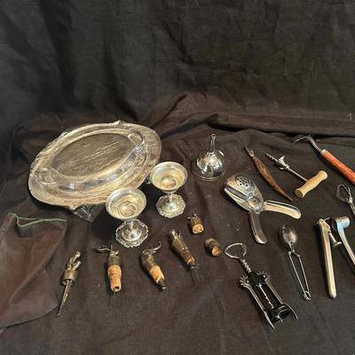 Silver & Barware Tools – Mixed Metal Serving Pieces and Accessories