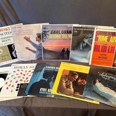 Tchaikovsky, Van Cliburn, and Easy Listening Vinyl Set