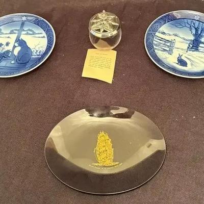 Royal Copenhagen Stamped Plates