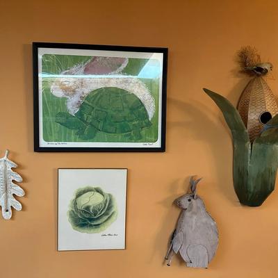 Country Whimsical Decor Wall Set