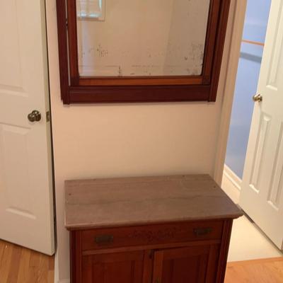 Small Chest And Mirror