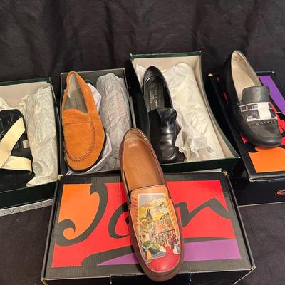 5 Pairs Vintage Women's Shoes: Casadei Heels, Jams, Loafers & Slides