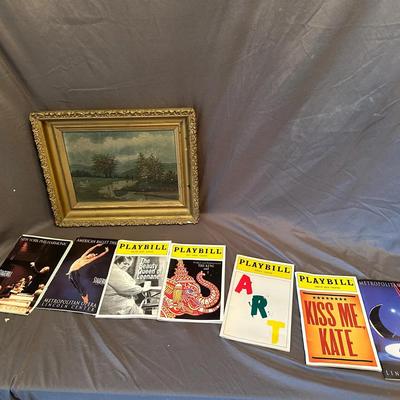 Accent Decor & Theater Memorabilia Lot