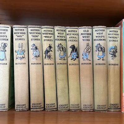 Vintage Classic Children’s Books Including Mother West Wind Series & Winnie-the-Pooh