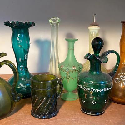 Art Glass Decanters & Vases