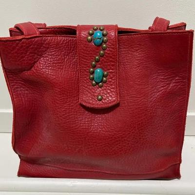 Eternal Perspective Buffalo Hide Artisan Handbag