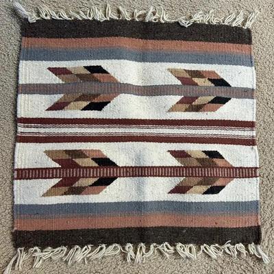 Southwest Design Small Woven Rug