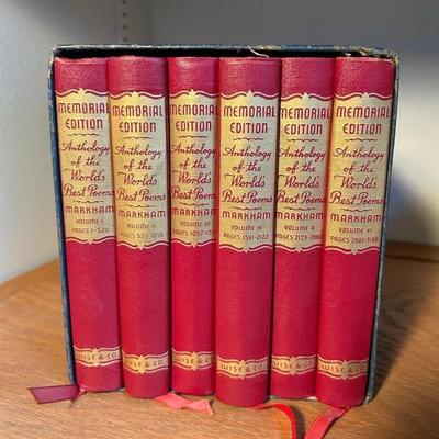 Anthology Of The World’s Best Poems 6-Volume Set