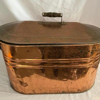 Antique Copper Wash Tub