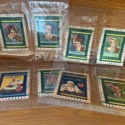 Vintage Lucky Strike Advertising Game Cards