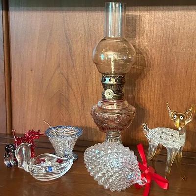 Kerosene Oil Lamp, Animal Figurines & More